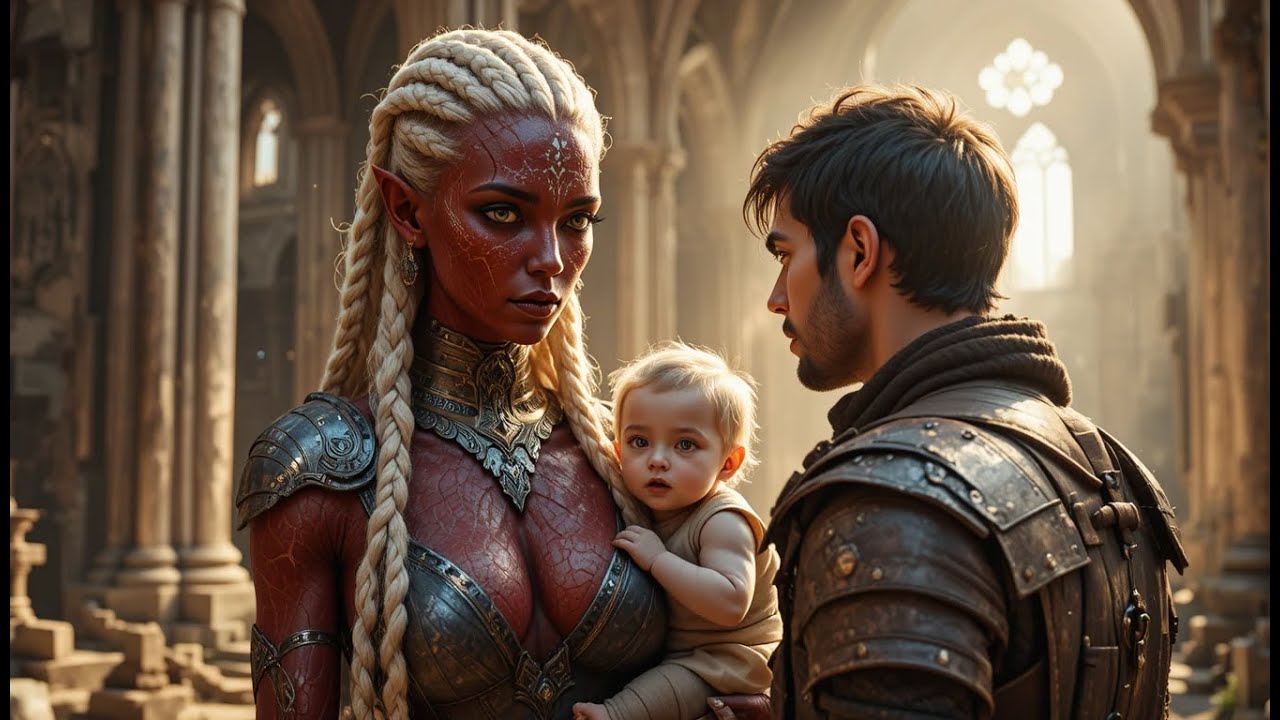 She Was a Legendary Alien Warrior — Until She Knelt and Begged a Human to Save Her.