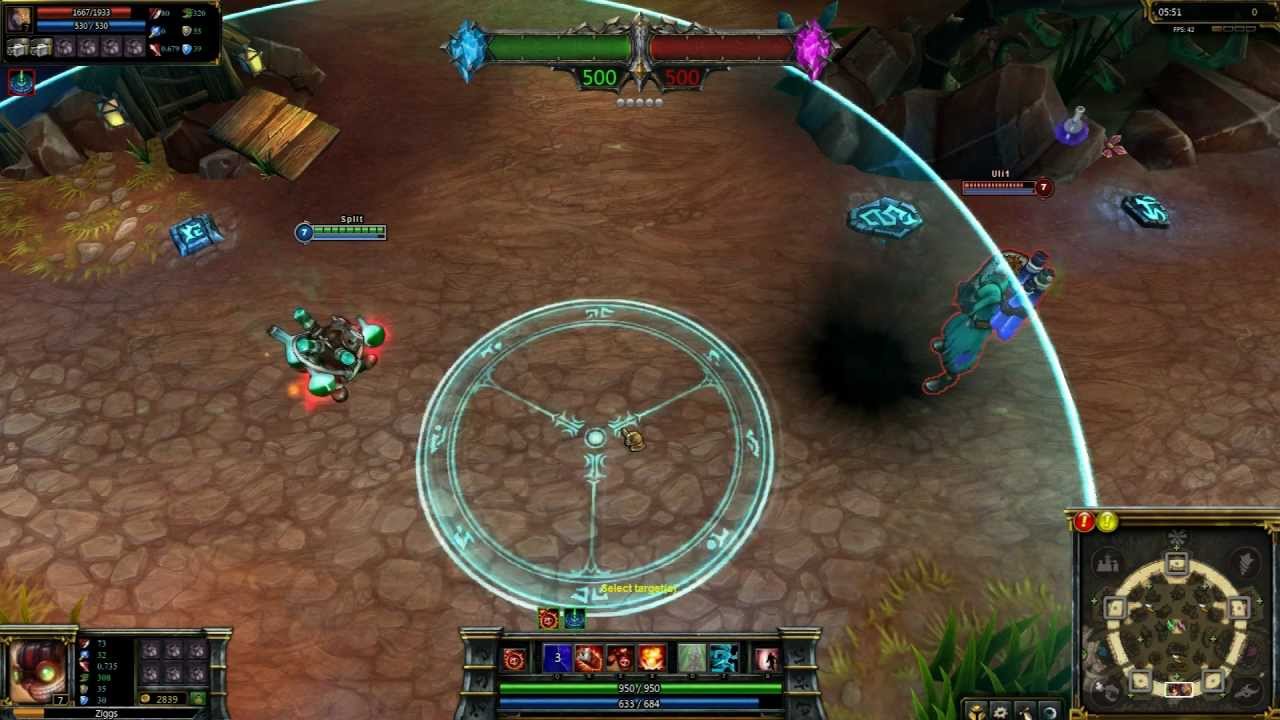 Mad Scientist Ziggs League of Legends Skin Spotlight