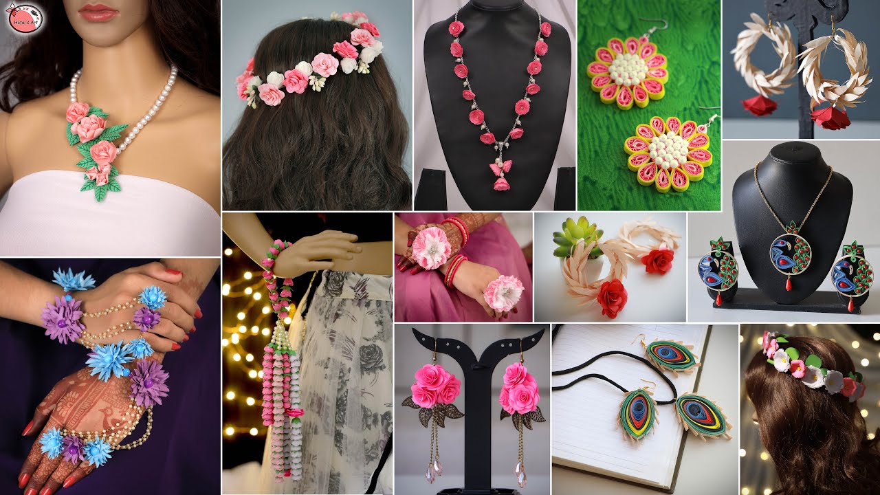 Best!!.. DIY Paper Jewelry | Fancy Girls You Need to Try