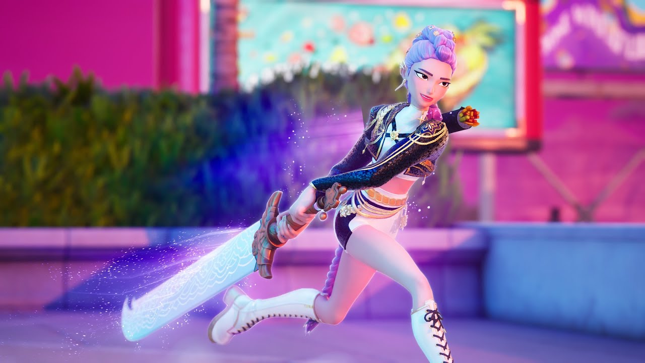 Golden Rumi | Fortnite CH7S1 Showcase Gameplay
