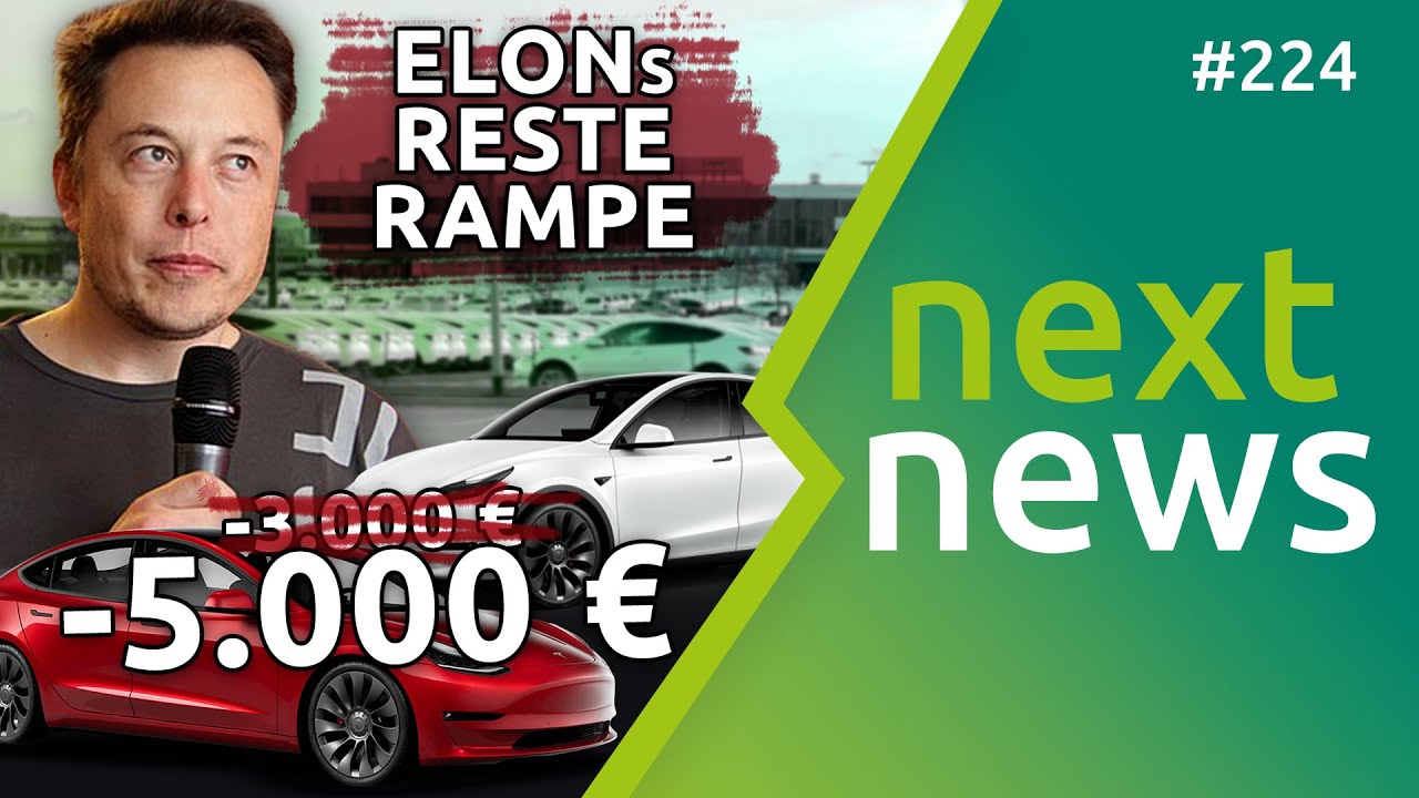 nextnews: 33% E-Autos, Tesla Rabattschlacht, E-Auto Preise, VW ID.7, Hyundai Kona neu, Ora Funky Cat