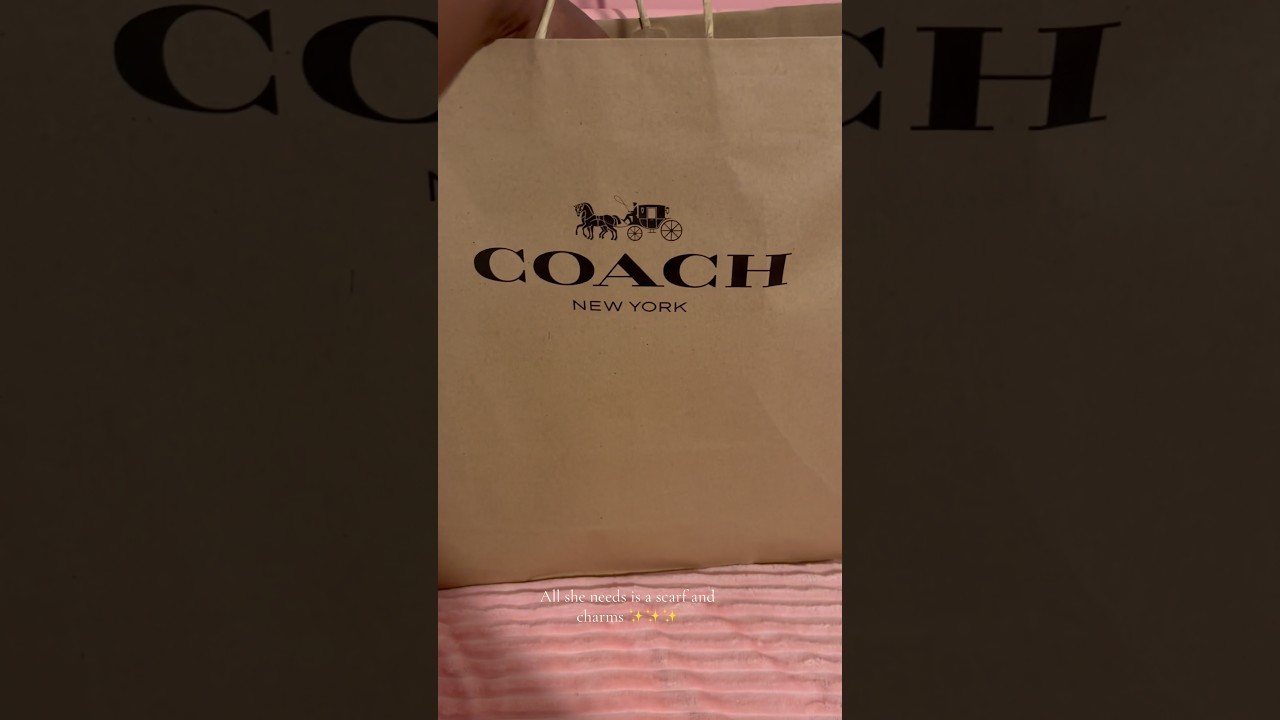 The viral Coach bag but make it a baddie’s tote 🖤🔥 