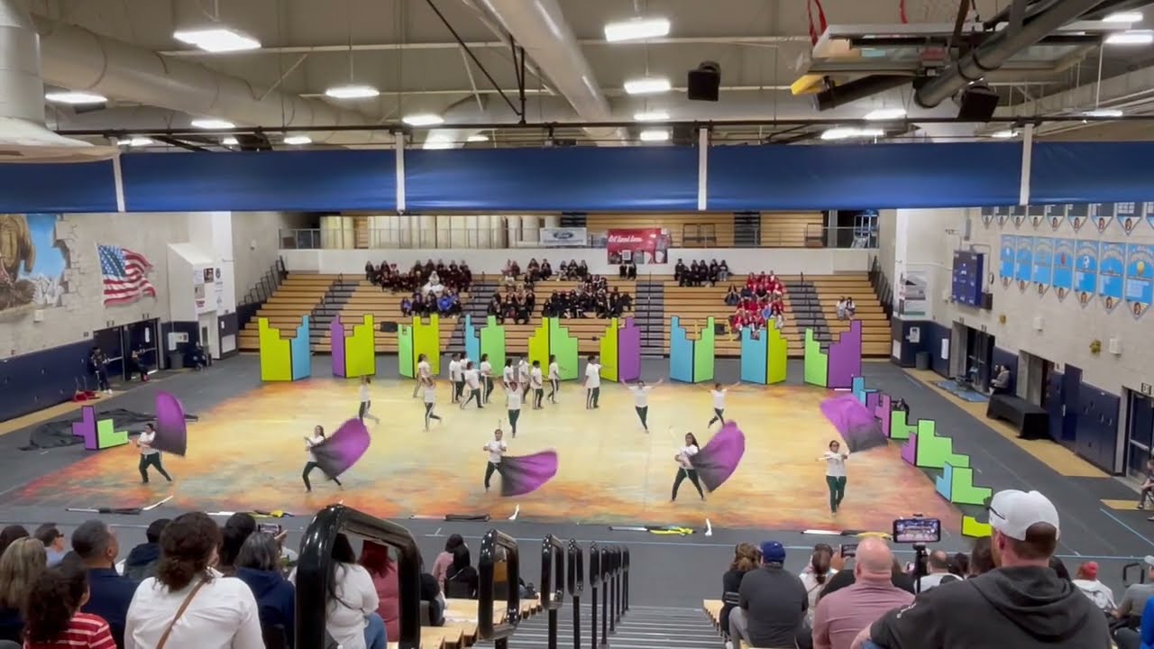 Chaffey High School Winterguard 4-16-2022 @ Los Osos High School Show: Squid Games