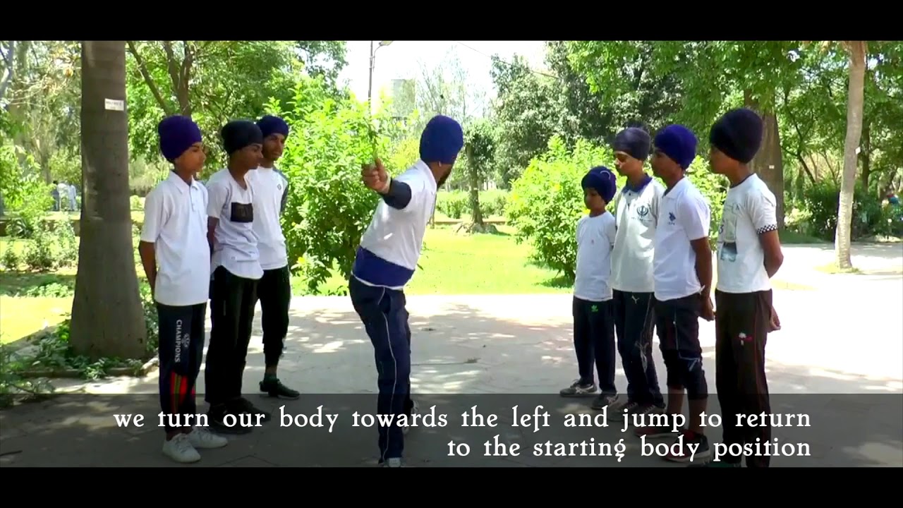 Learn Gatka step-by-step: Morni Pentra (Lesson 2)