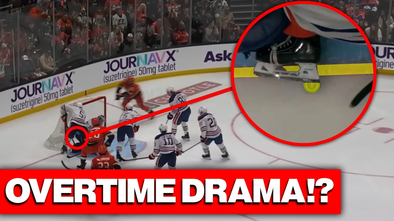Controversial OT Winner Has Everyone Talking&hellip; Did the Oilers Get Screwed?
