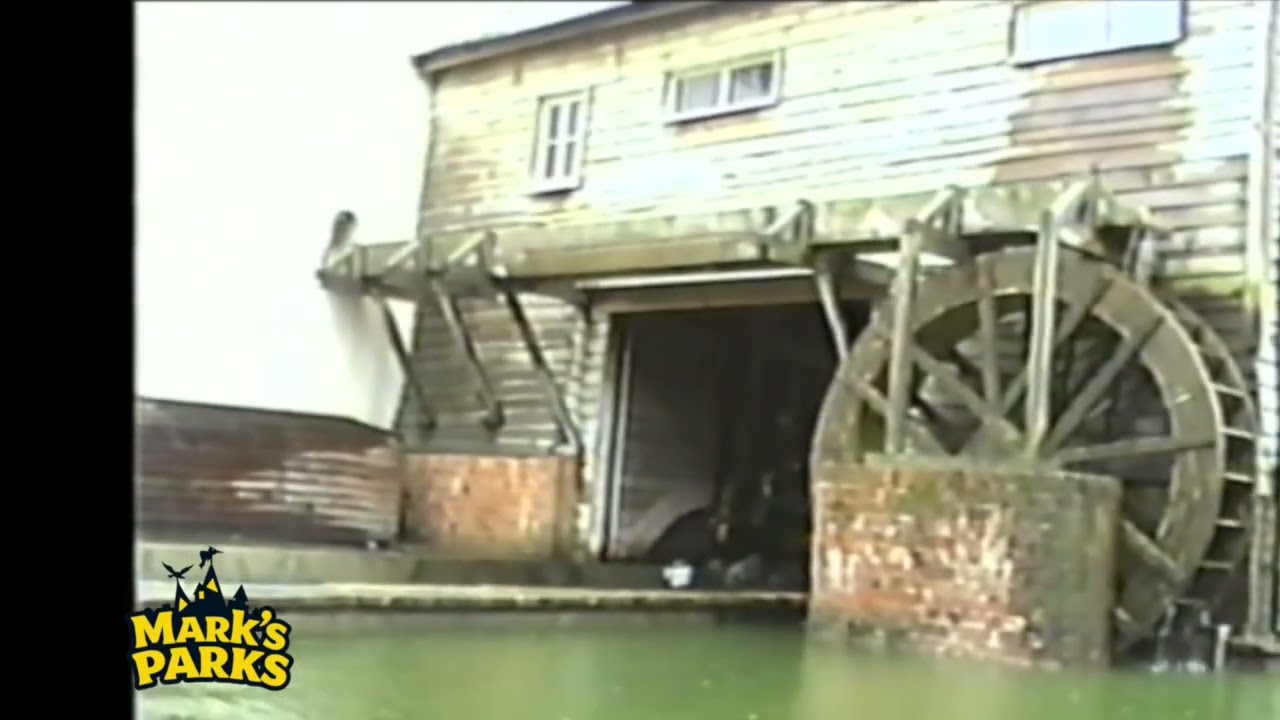 Thorpe Park Magic Mill Rare on-ride POV (1994 Ride Footage) - Remember the singing frogs?