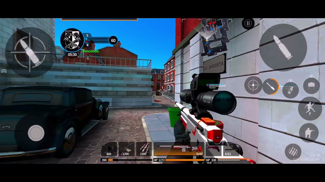 FPS multiplayer online aperfeiçoamento de sniper #hazmob 