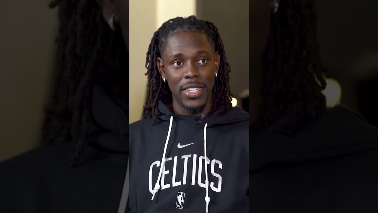 Jrue Holiday discusses the wild week that led to him becoming a Celtic ☘️ #shorts #nba #celtics