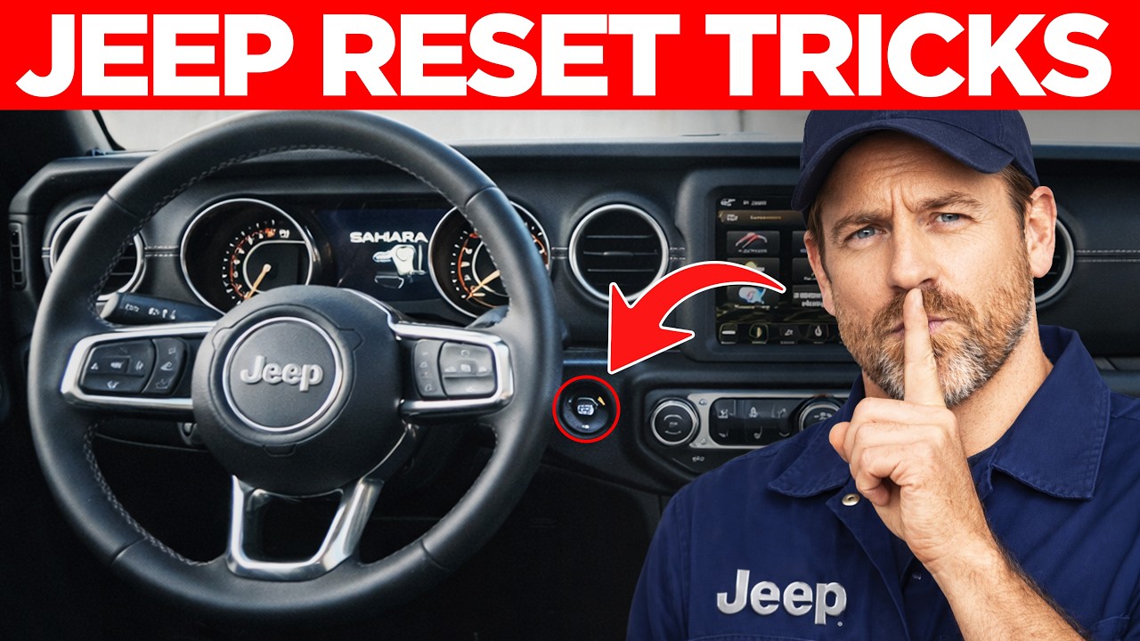 Mechanics HATE This Reset Trick &ndash; Fixes 99% of JEEP Problems for FREE