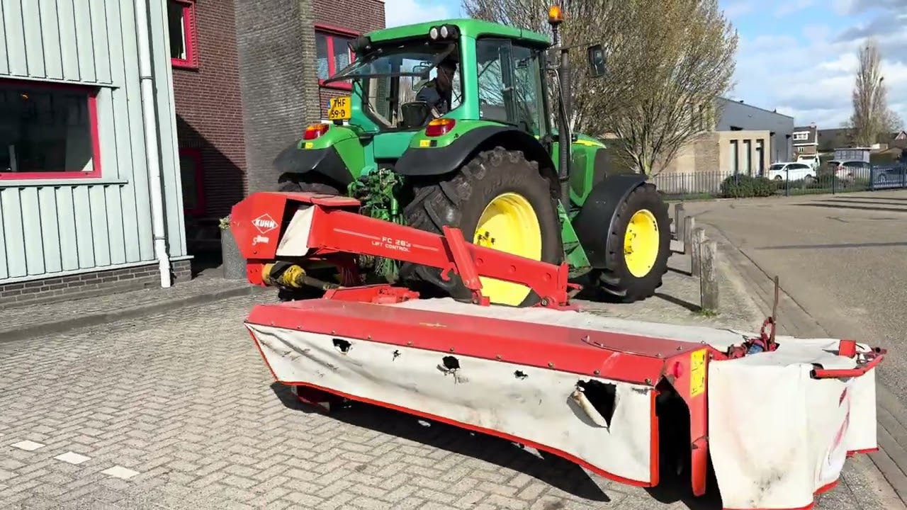Kuhn FC283 Schijvenmaaier met kneuzer 
