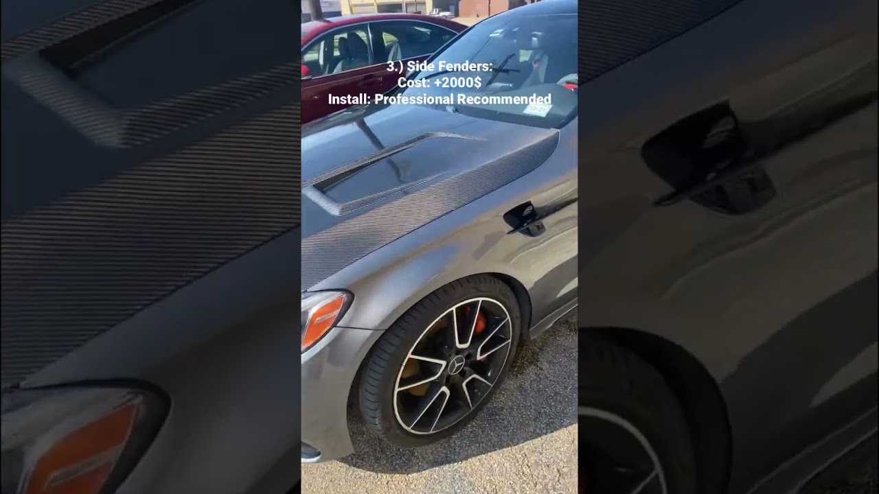 Best C-Class mods to make your car aggressive looking! (You&rsquo;ll have to pause at some points)😂