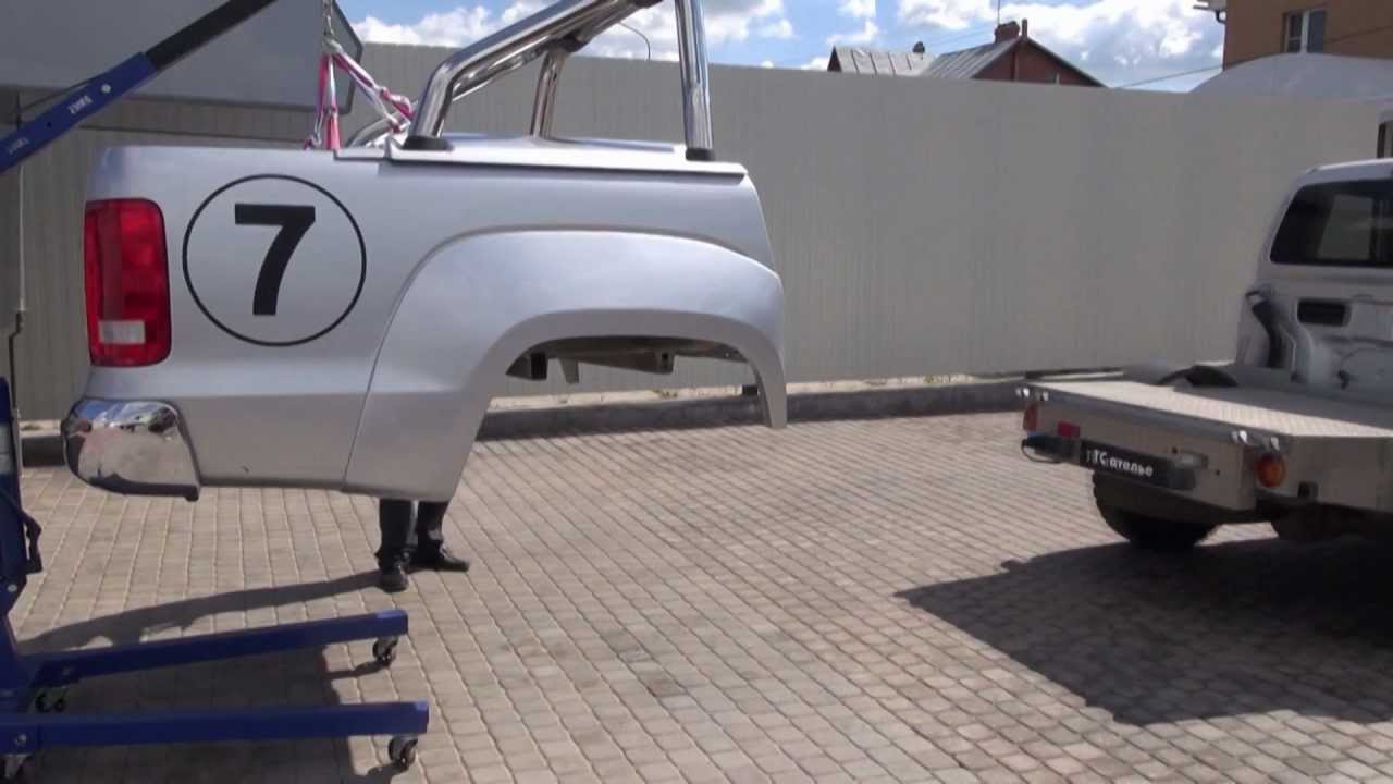 Автодом на базе Volkswagen Amarok - отцепляемый от пикапа дом на колесах