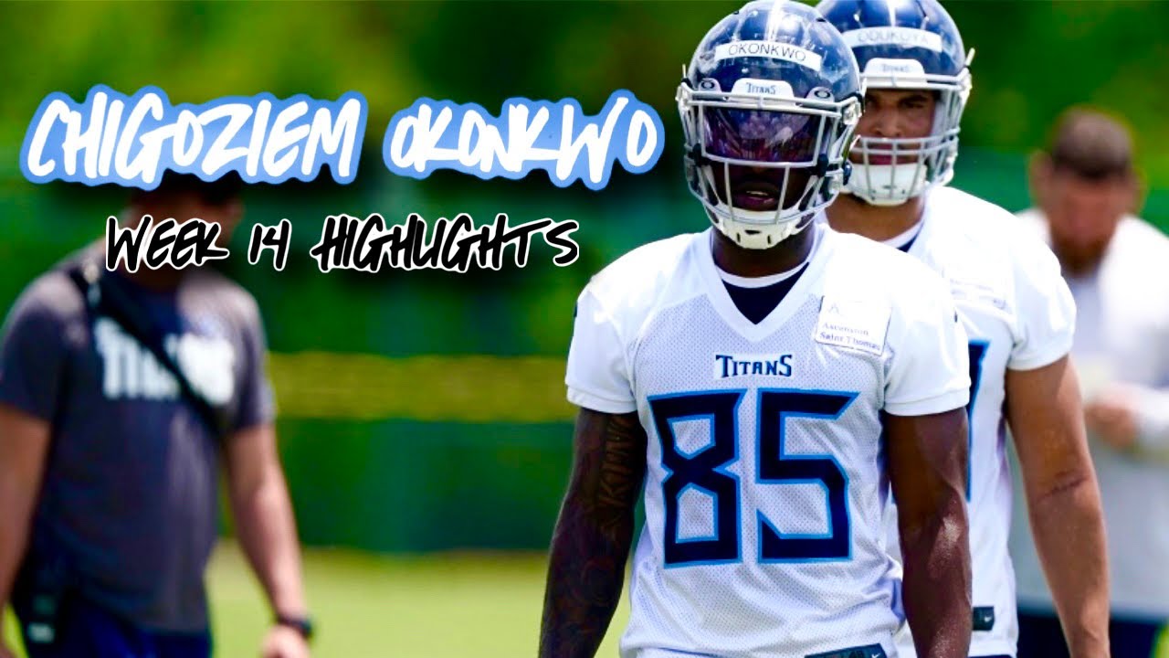 Chigoziem Okonkwo ALL touches | Week 14 Highlights | Week 14, 2023 | WIN vs Dolphins