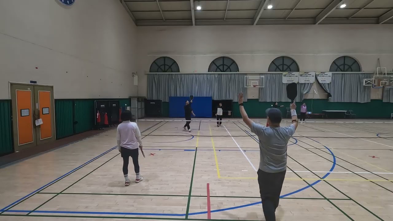 양천 피클볼 클럽에서 혼복경기 2