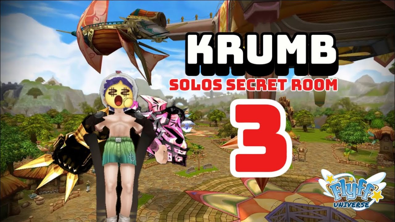 Flyff Universe: Krumb Solos Secret Room (3) ! We Got A Drop !