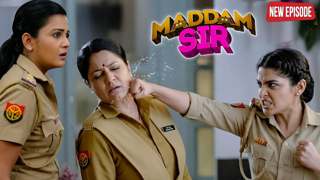 करिश्मा ने अपनी सास पुष्पा को मारा, हसीना मलिक रह गईं हैरान ! || Maddam Sir || Latest Episode