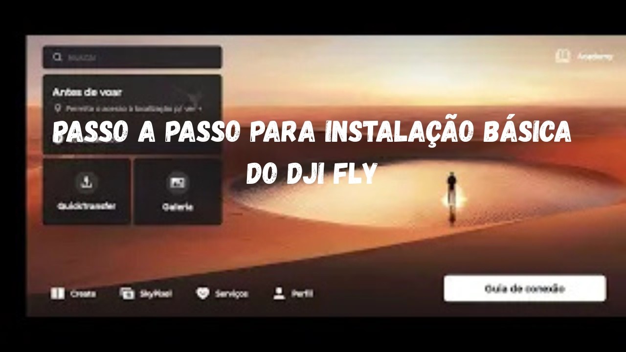 Como instalar o programa Dji Fly