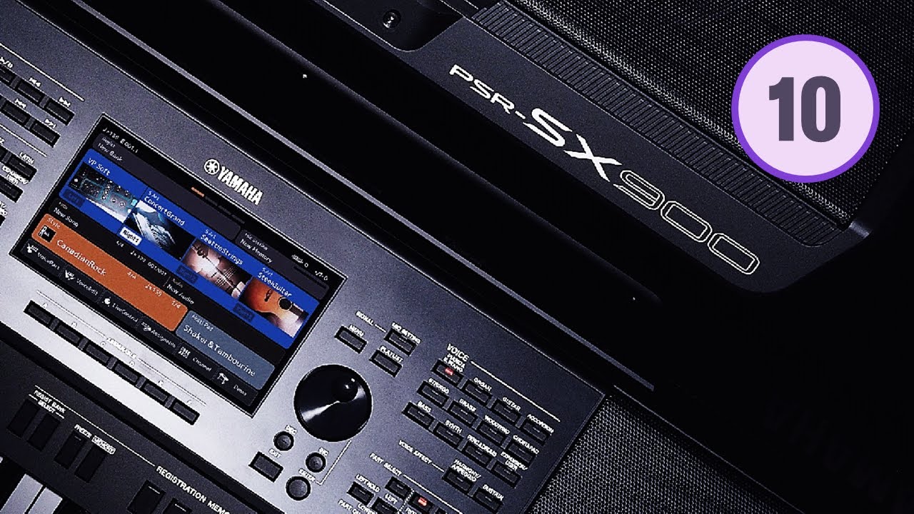 Yamaha手提電子琴●PSR-SX900●操作示範 #10韌體更新與擴充包安裝