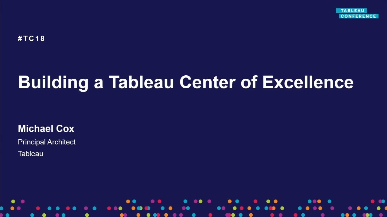Building a Tableau COE | Step-by-step