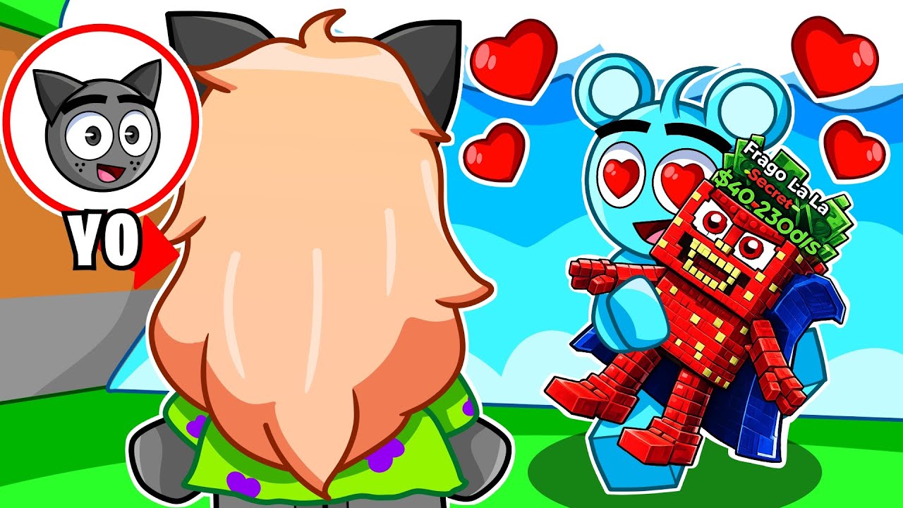 Me Hice pasar por CHICA en TSUNAMI de BRAINROTS en Roblox...