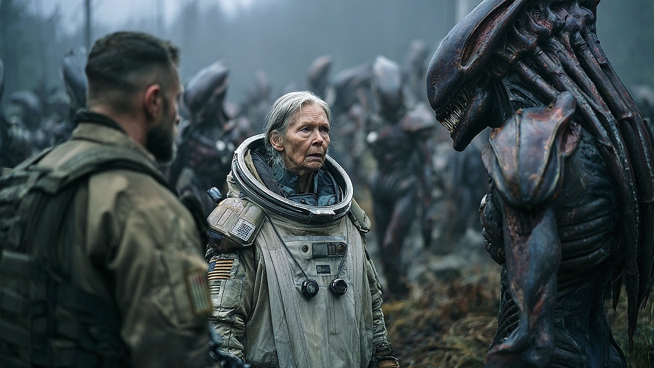 a 324-year-old woman from a mysterious planet begs a space agency to visit Earth...