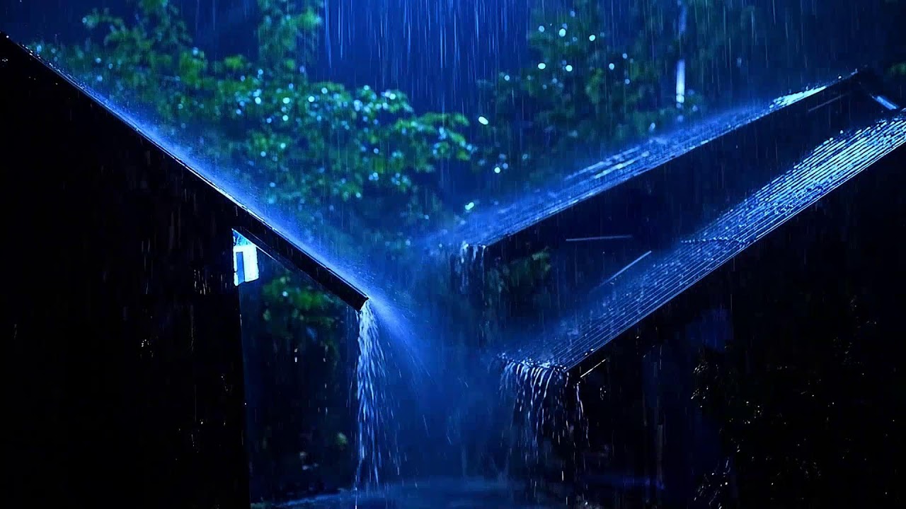 Rain Sounds ASMR - Heavy Rain on Window - 30 Minute Rain Sounds for Sleep, ADHD, Fall a sleep Fast