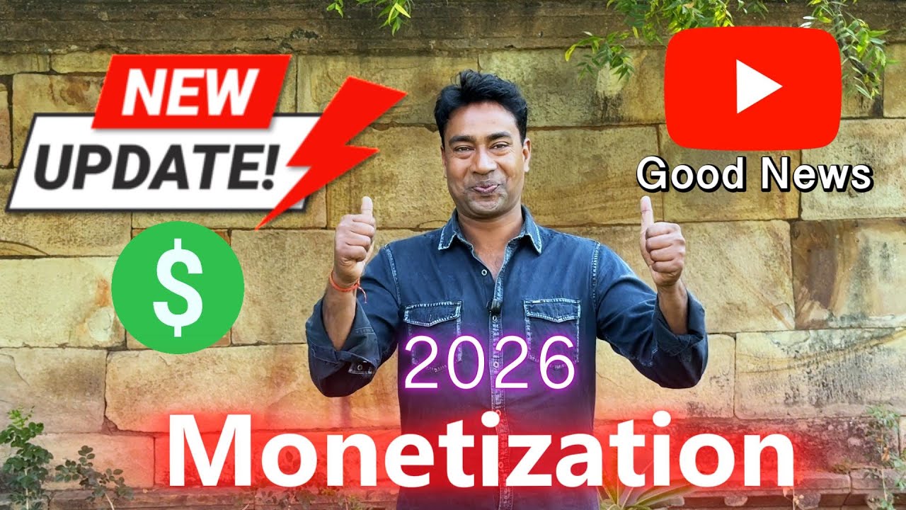Youtube Biggest Monetization Good News & Update 2026 for Shorts & Long Video ! Dynamic Brand Slot