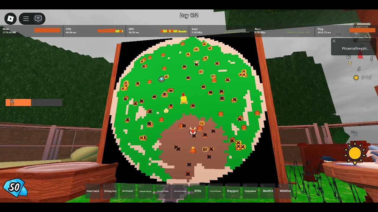 the laggiest run of 99 nights in the forest (please let the devs explain this)