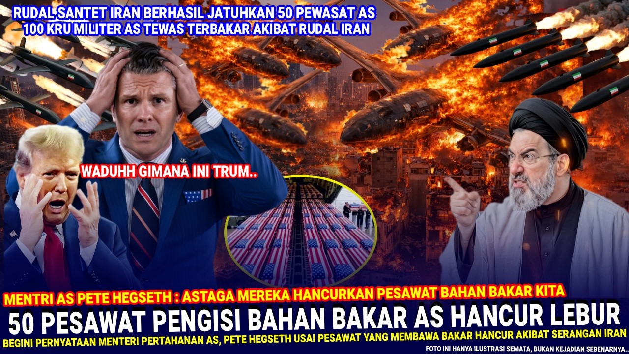 🔴 AS MENANGIS MINTA AMPUN !! Serangan Iran Bikin Tentara AS Kena Mental! Trump Pusing Rugi Triliunan