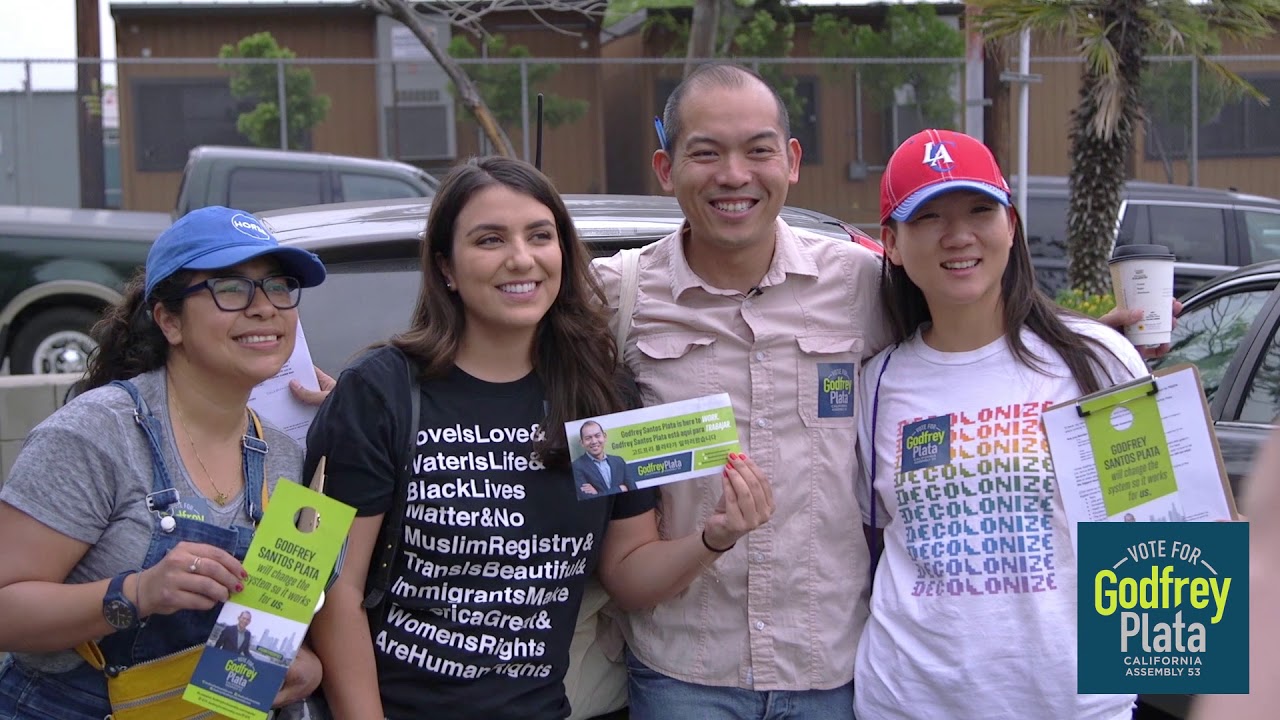 Godfrey Santos Plata - California State Assembly, District 53 - Official Primary Election Video
