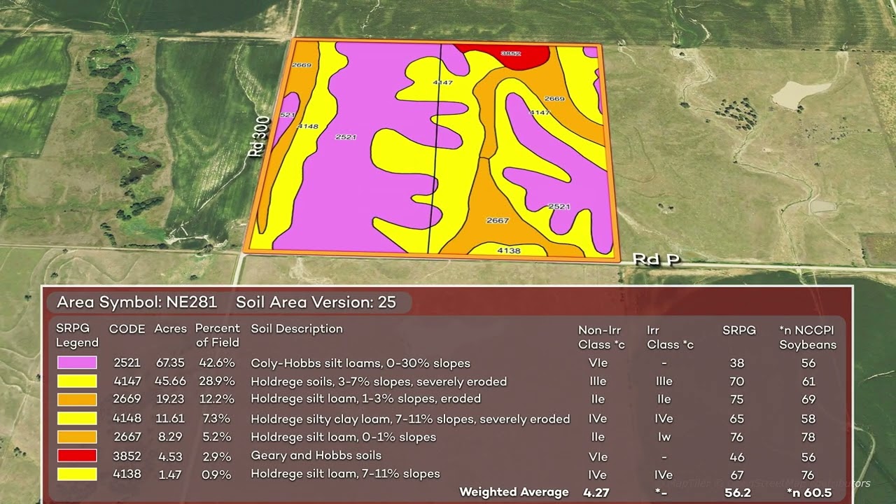 158.75 Acres Webster County, Nebraska Land Auction