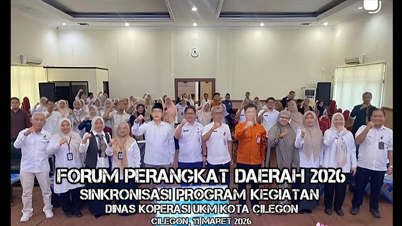FORUM PERANGKAT DAERAH 2026 SINKRONISASI PROGRAM KEGIATAN @KitaUMKM @diskopukm.cilegon
