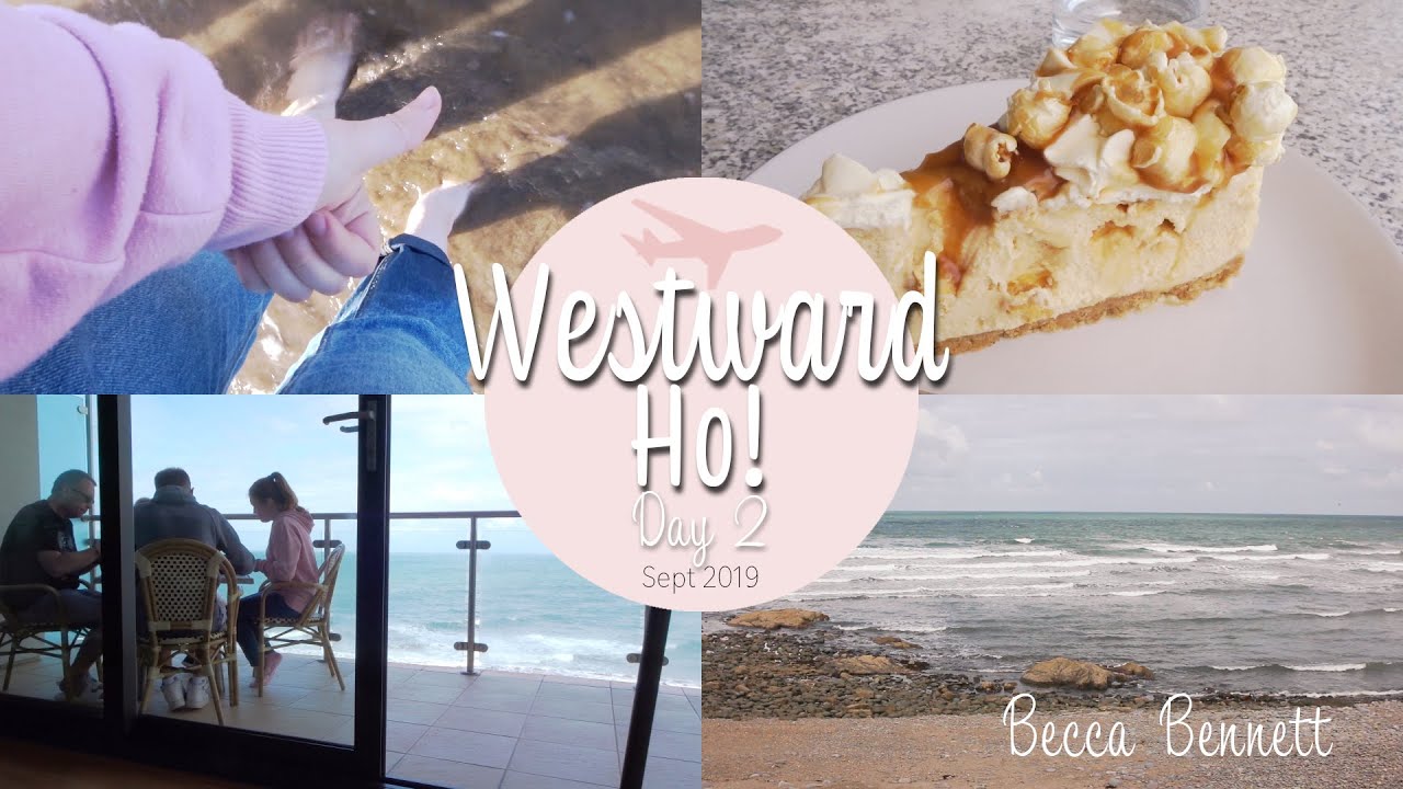 BEACH WALKS, TOFFEE CHEESECAKE & FAMILY SHENANIGANS | Westward Ho! Vlog #2