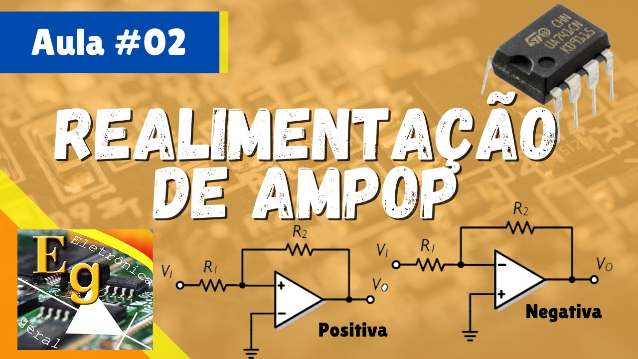 Realimentação Negativa | Amplificador Operacional #02