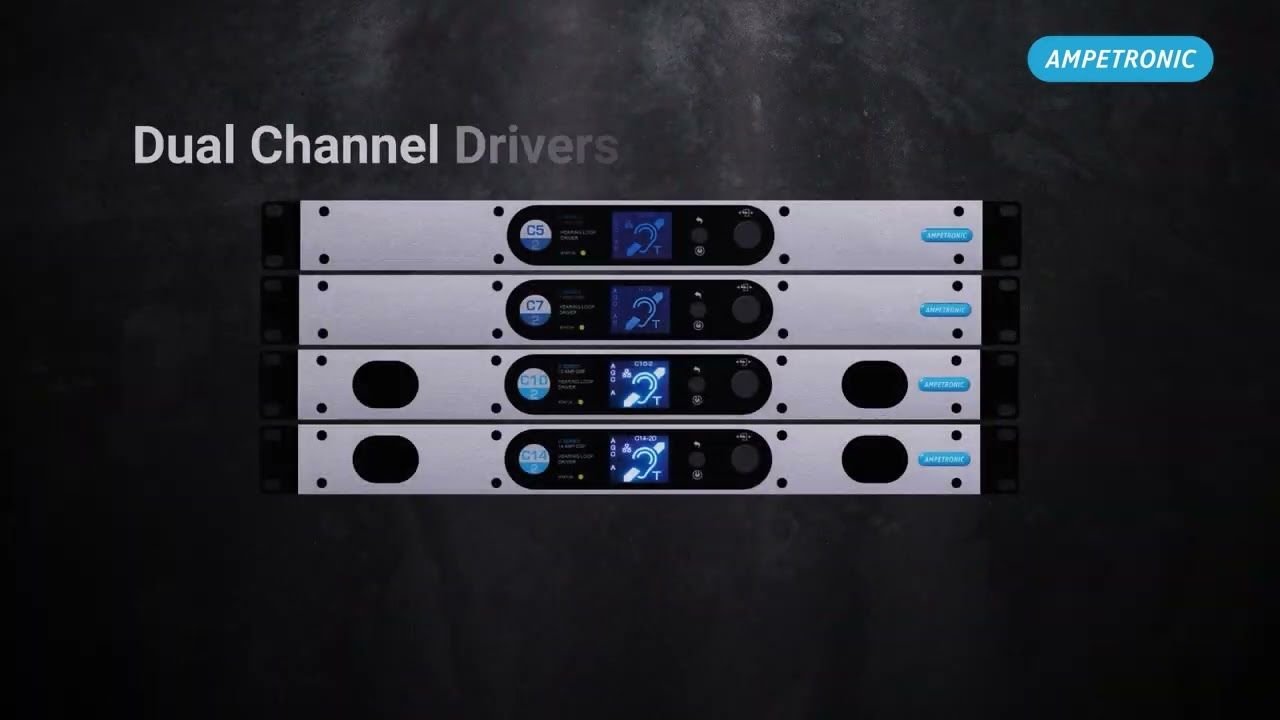 C Series Hearing Loop Drivers Full Range