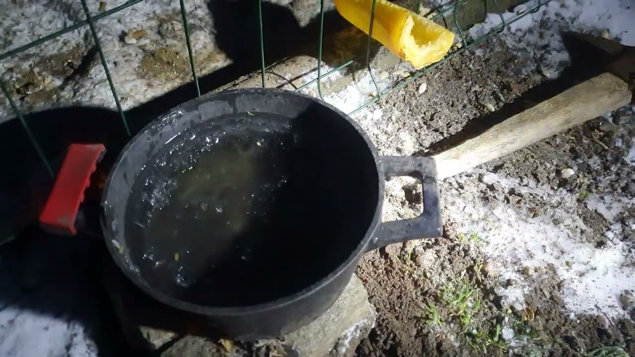 Podgrzewane poidło dla kur - DIY z lat 80?!?