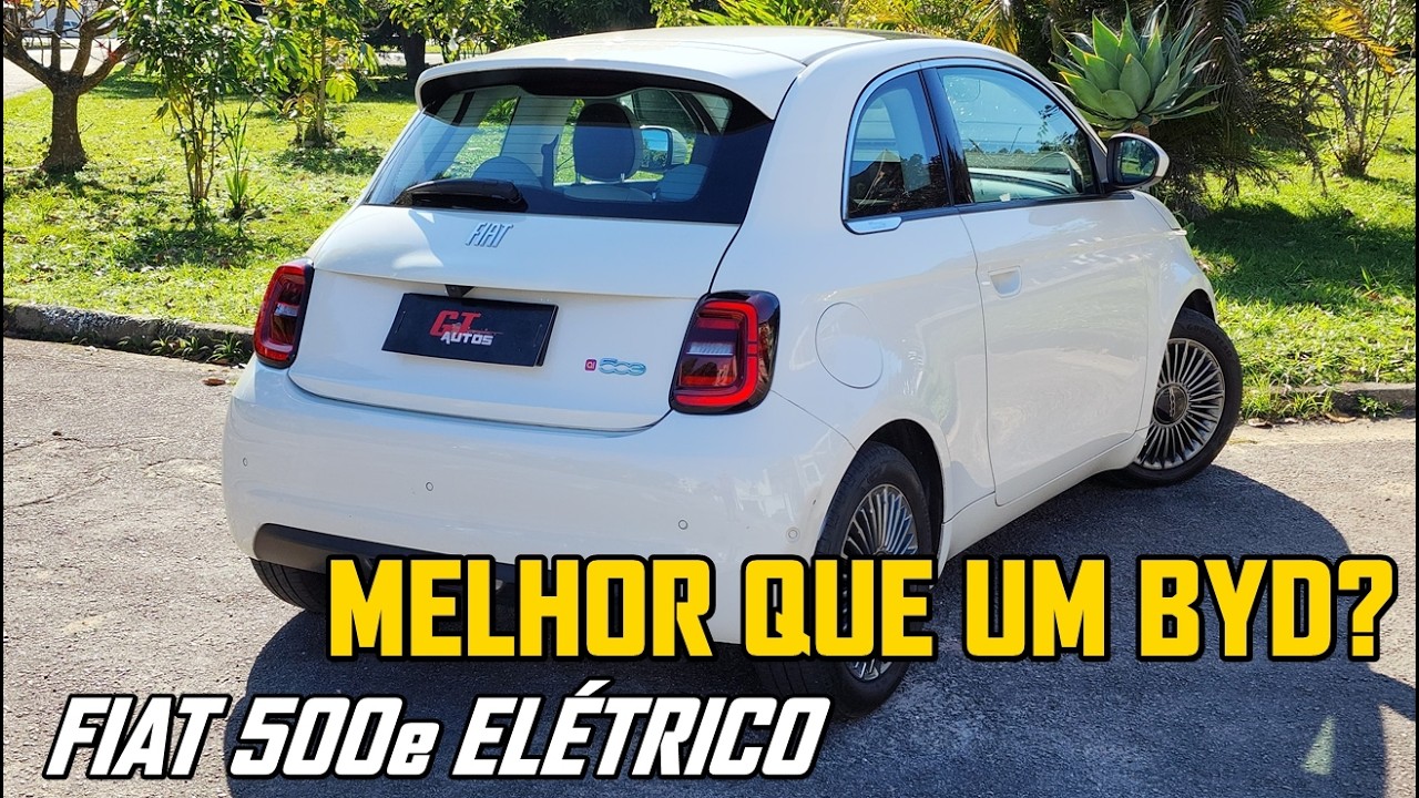 Fiat 500e Icon é um elétrico barato e divertido? Vale a pena como usado? Avaliação completa!
