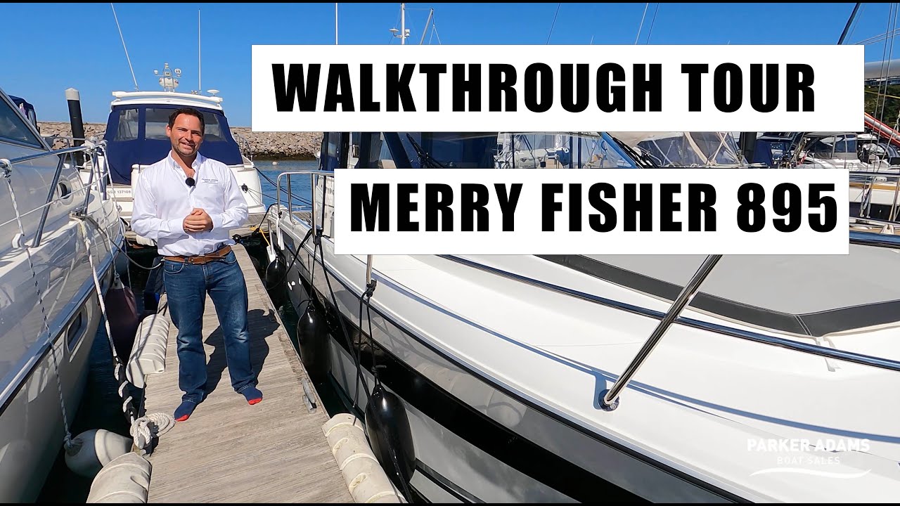 Merry Fisher 895 2022 года — потрясающая почти новая лодка — двигатели Yamaha и все дополнительны...