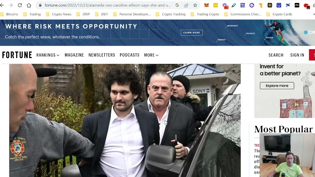 Caroline Pleads Guilty To Take FTX Customers Funds, SBF Released Home On $250M Bond!!