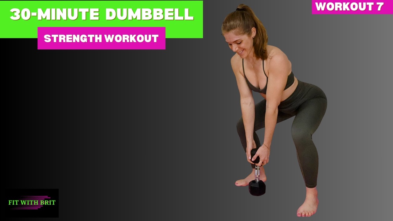 30-Minute Dumbbell Workout: Strength Workout