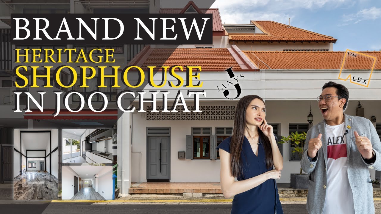 Brand New Heritage Residential Shophouse in District 15 Joo Chiat | Singapore Conservation Shophouse