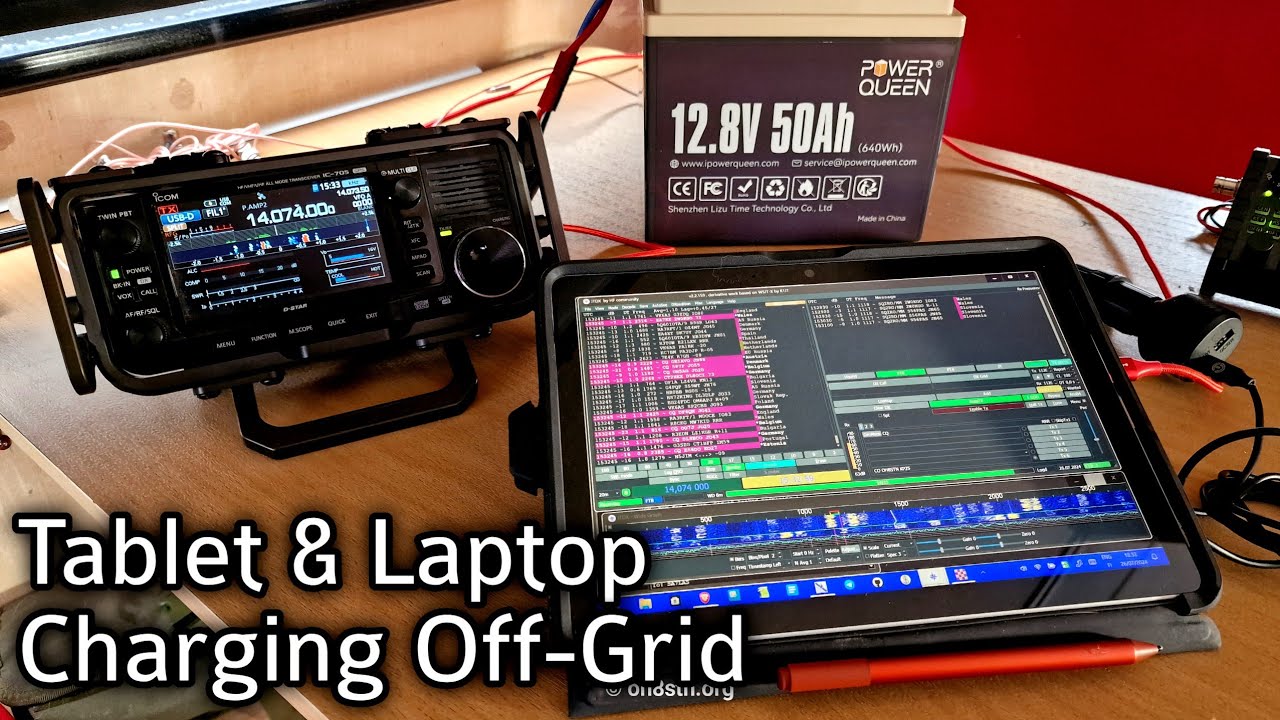 Charging Microsoft Surface Off Grid