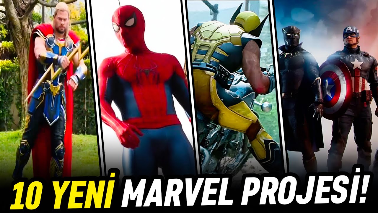 2026 Yılında &Ccedil;ıkacak 10 Yeni Marvel Projesi!