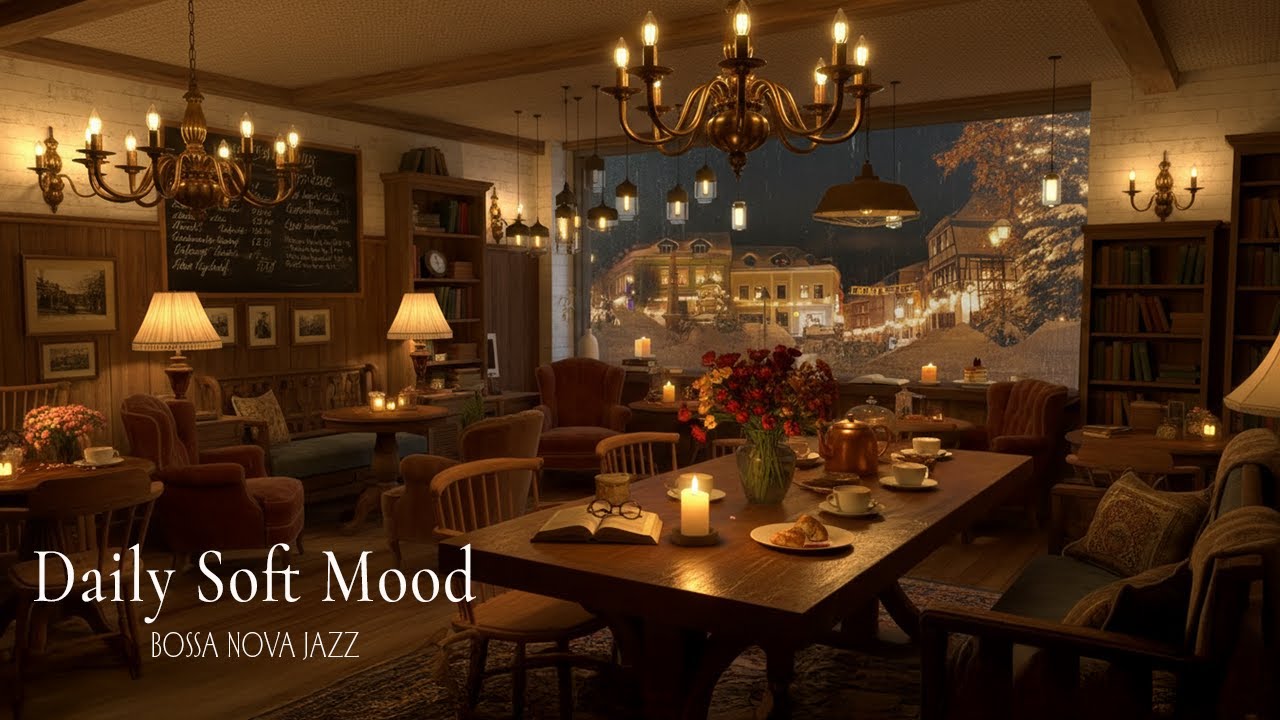 [Playlist] ☕카페에서 종일 틀어두기 좋은 감성 음악 | Cafe Music · Bossa Nova Jazz · 작업·휴식·공부할 때 틀어놓으세요