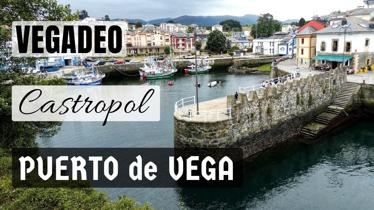 PUERTO de VEGA, CASTROPOL y VEGADEO 🏖🏘🌊🚤 #8 ASTURIAS en AUTOCARAVANA