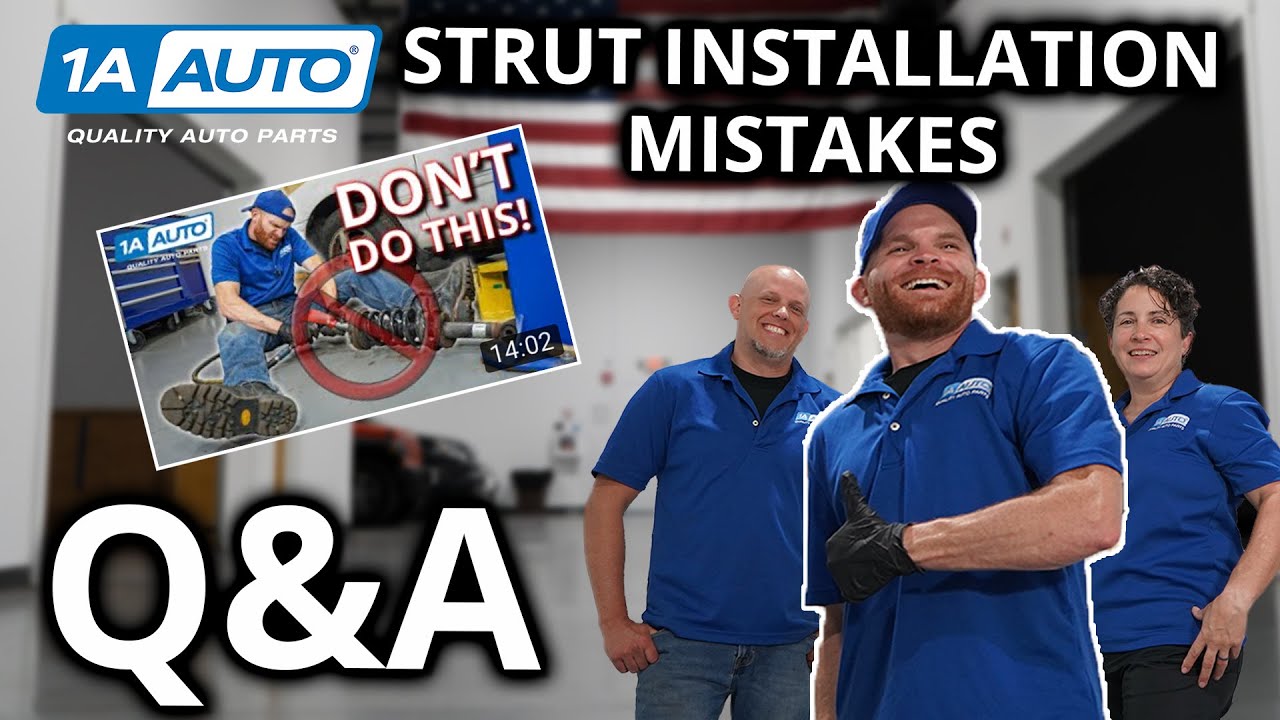 Questions and Answers! From Our Common Strut Installation Mistakes Video!