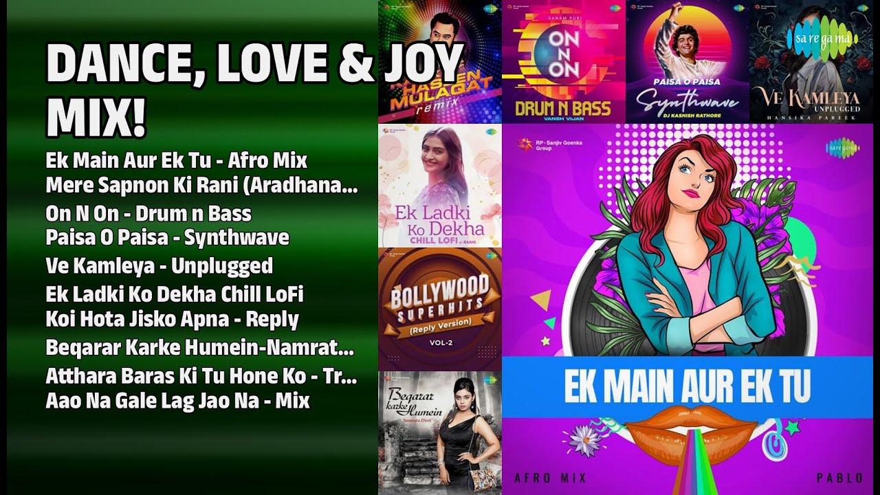 डांस, प्यार और खुशी मिक्स! | Pablo Songs | Ek Main Aur Ek Tu  Afro Mix