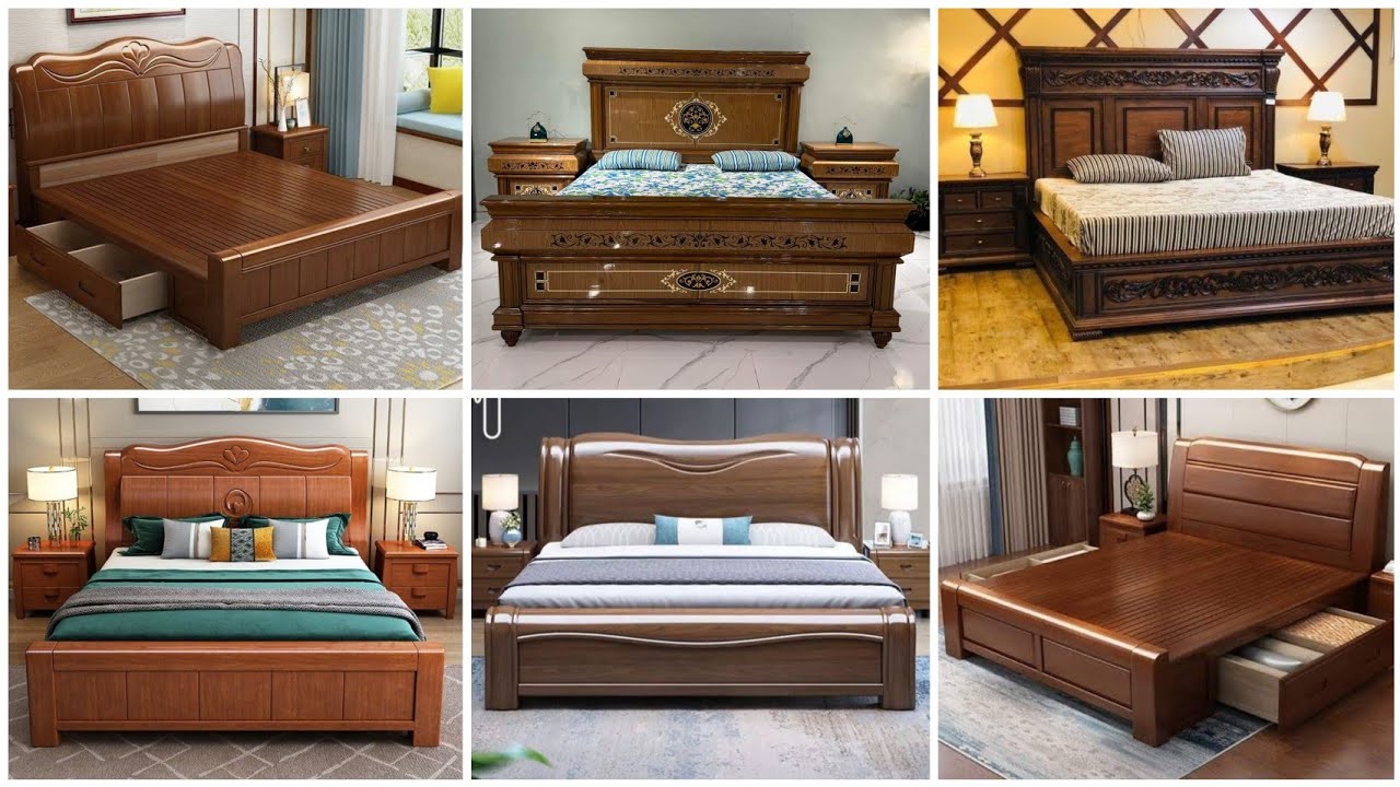 Top 200+ Wooden Bed Design 2024 || Modern Bed Design || Shesham Bed Design | Wooden Bed Design Ideas