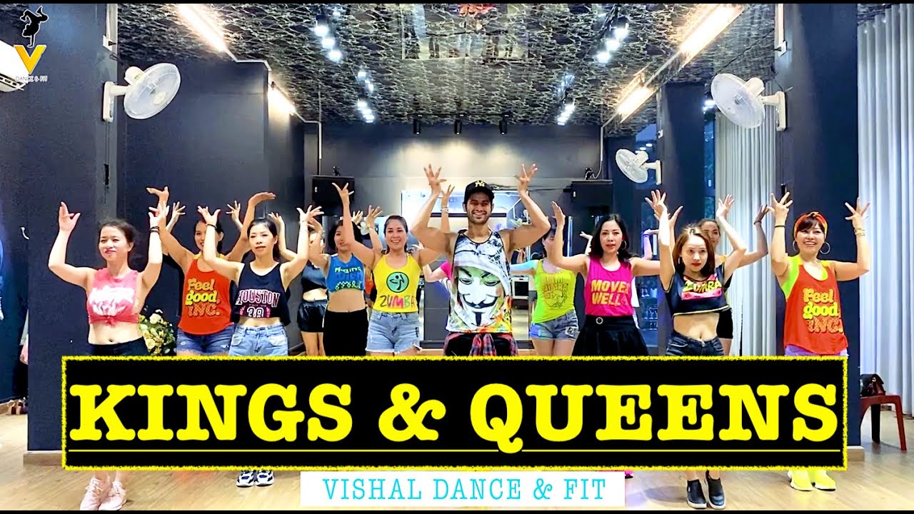 Kings & Queens - Ava Max | Zumba Dance Workout | Zumba Workout For Beginners | Vishal Choreography