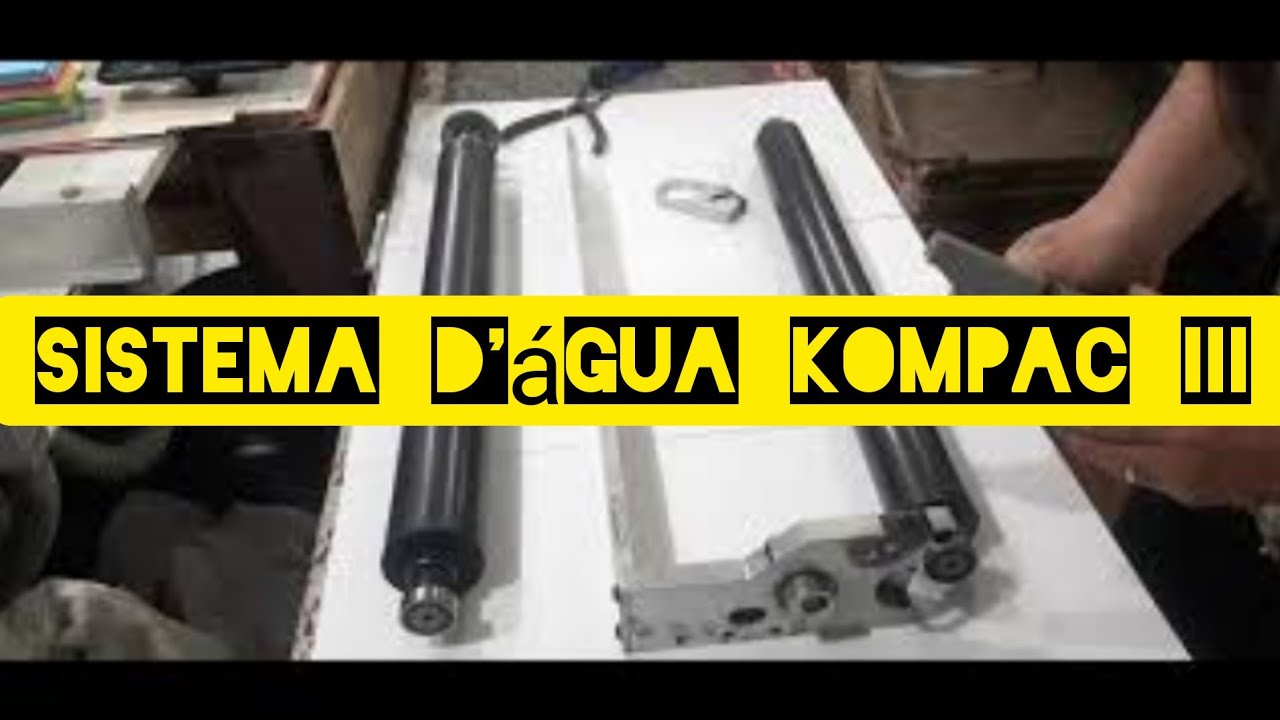 Montagem sistema kompac lll parte 1